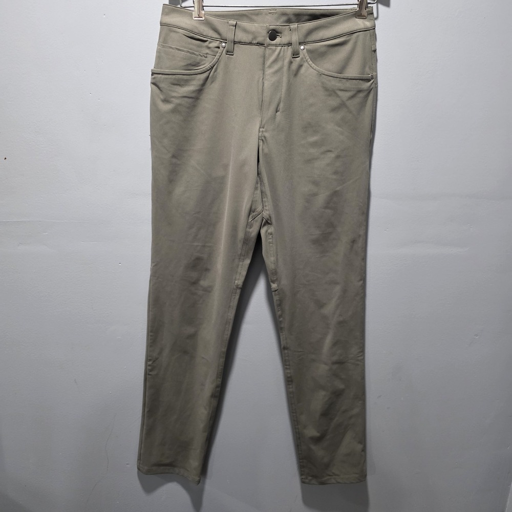 Lululemon Pants Mens 38 ABC Classic Warpstreme green Size 29